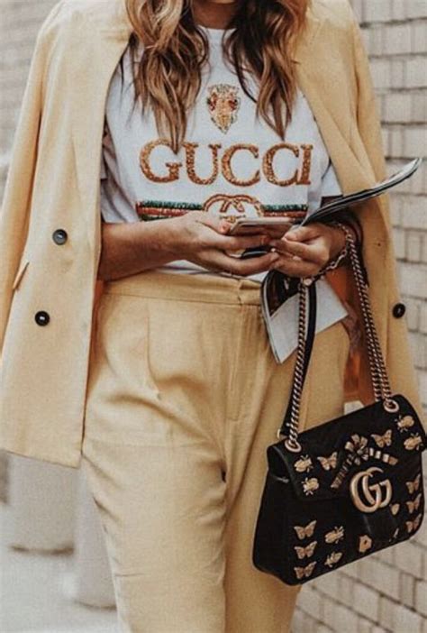 Pinterest Gucci slide outfits